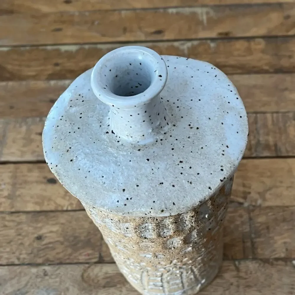 1972 Mid-century Ceramic Flower Vase 9.5